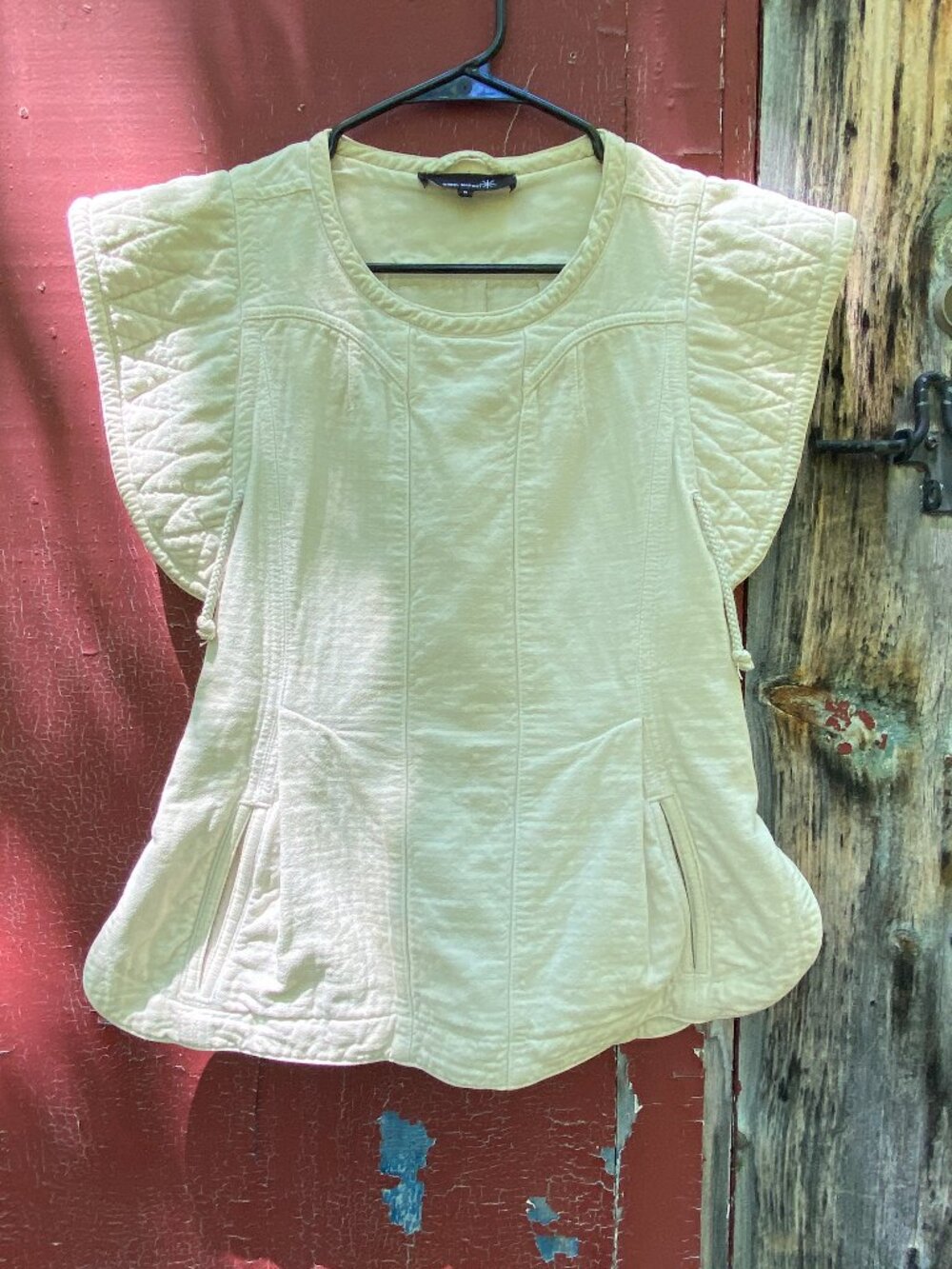 Isabel Marant Quilted Cotton Top
